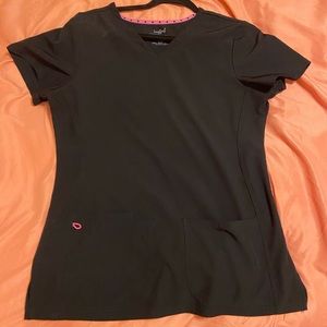 Heart and soul brand BLACK scrub set size M